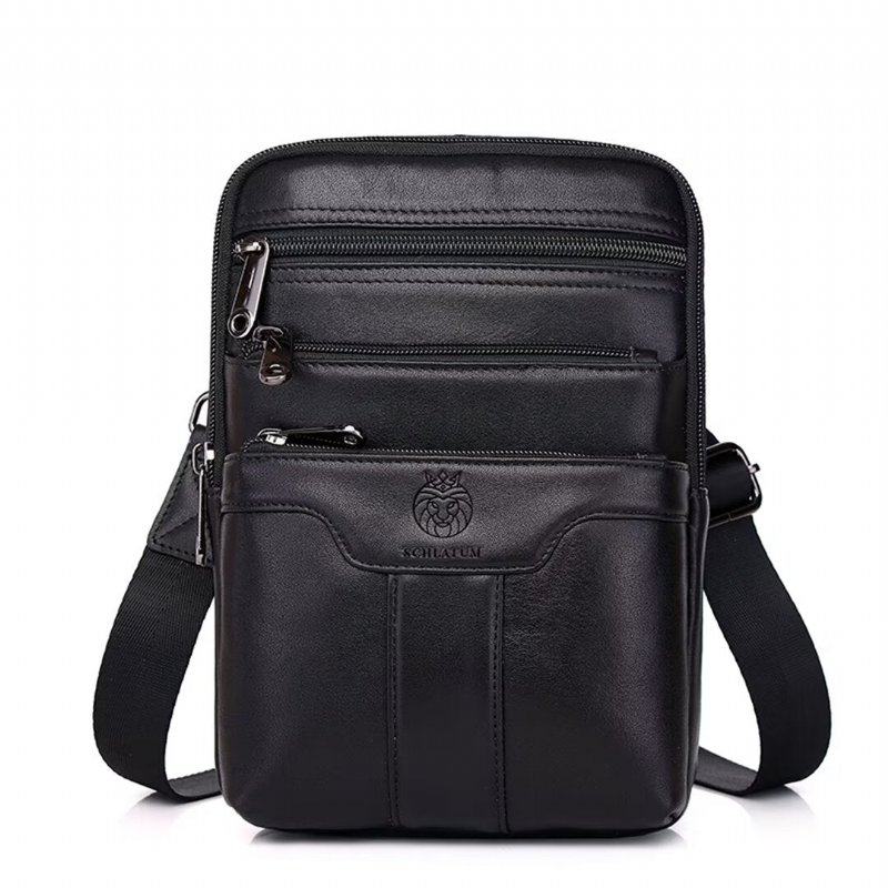 Pánske Tašky Cez Rameno Gallant Traveler Leather Tote - Čierna