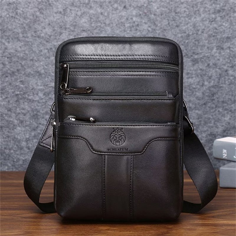 Pánske Tašky Cez Rameno Gallant Traveler Leather Tote - Čierna