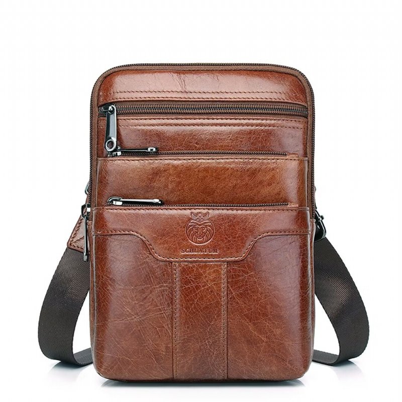 Pánske Tašky Cez Rameno Gallant Traveler Leather Tote - Čierna
