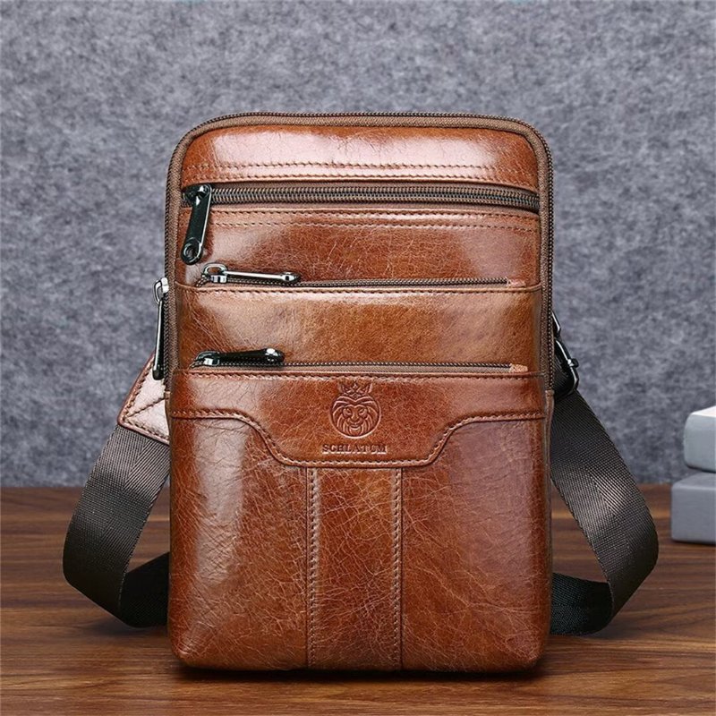 Pánske Tašky Cez Rameno Gallant Traveler Leather Tote - Čierna