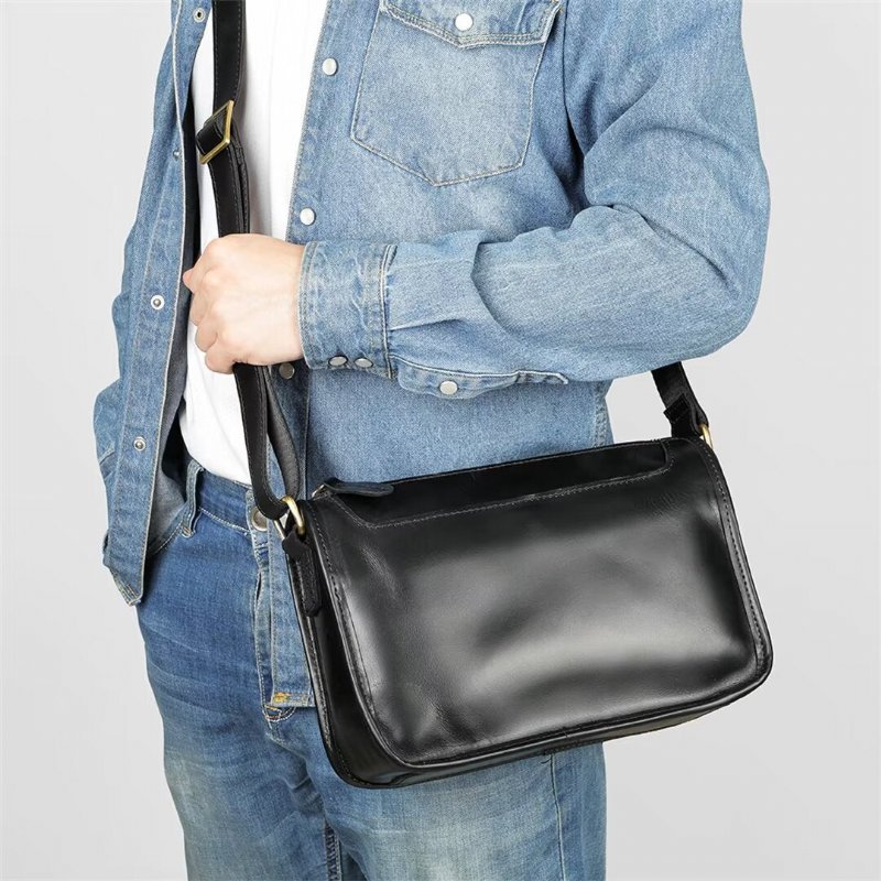 Pánske Tašky Cez Rameno Regal Refined Leather Tote - Čierna1